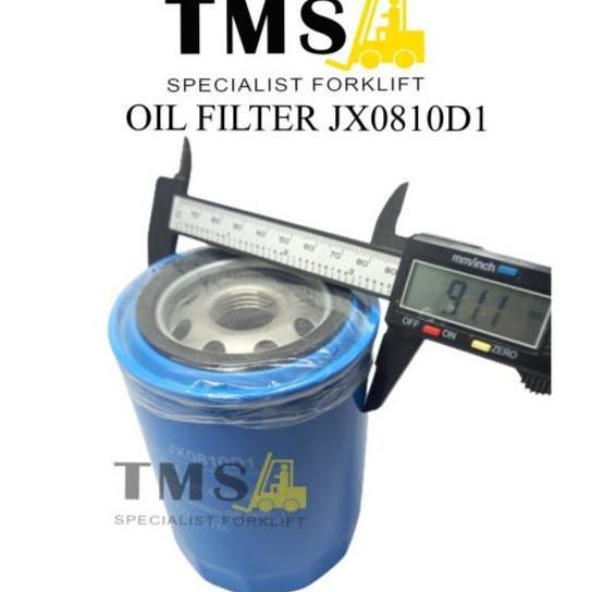 Bernimah155 - Filter Oil Heli Forklift PN JX0810D1 OEM ORIGINAL Filter Oli