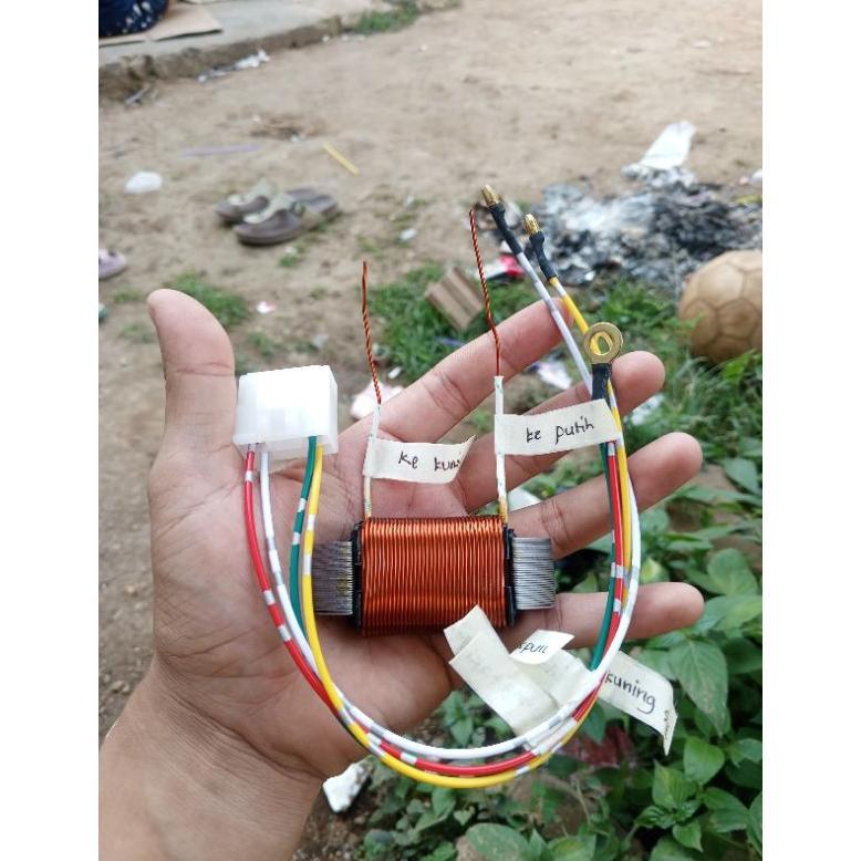 Spul Spull Lampu Honda Win 12V Volt Fullwave Pakai Kiprok Nmax Atau Tiger