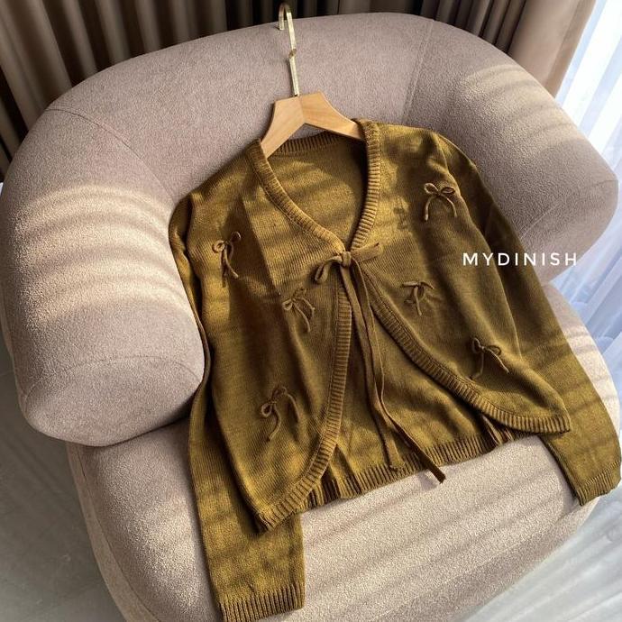 Yarra Bolero Cardy Pita Wanita Atasan Rajut Korean Knitwear