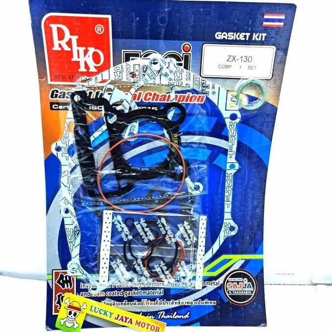 Paking Packing Gasket Fullset Full Set Kawasaki Zx 130 Zx130 Riko