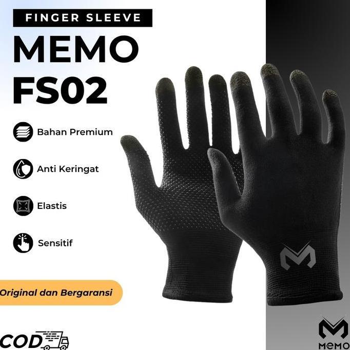 MEMO FS02 SARUNG TANGAN UNTUK GAME Hitam