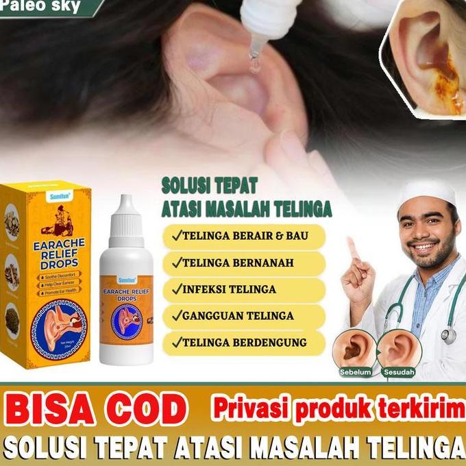Obat Tetes Telinga Radang Telinga Infeksi Telinga Pendengaran Meredam Obat Telinga Bernanah Obat Tel