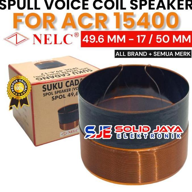 SPUL SPEAKER ACR 15400 49.6 MM 17 - 50 MM SEPUL 49,6 MM 49,6MM 49.6MM 50MM VOICE COIL SPOL SPOLL SPO