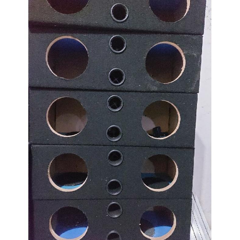 Bestseller- BOX SPEAKER 6 INCH DOUBLE BOX SALON KAYU 6IN DOBEL