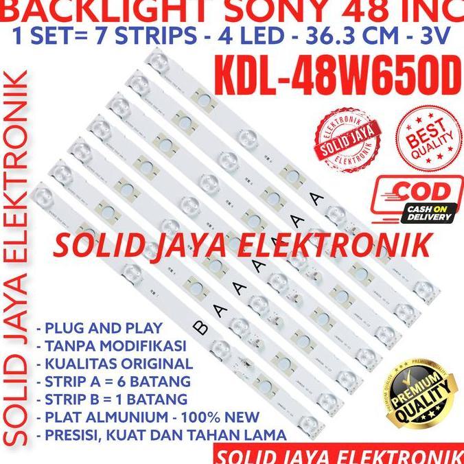 BACKLIGHT TV LED SONY 48 INC KDL-48W650D KDL 48W650D 48W650 LAMPU BL RESTOCK