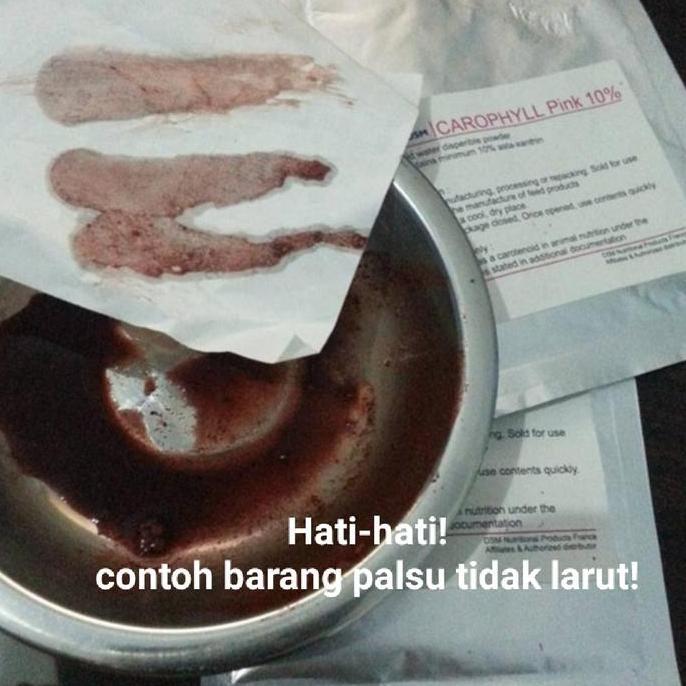 Fishgod- Vita Lucantin Red Carophyll Canthaxanthin Merah 5Gr Real