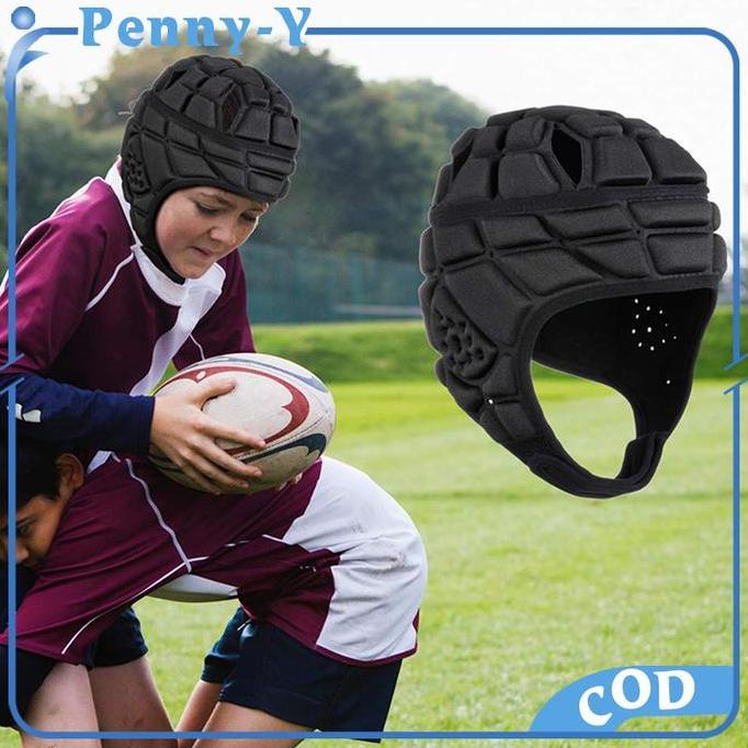 HELM KIPER ALDULT PELINDUNG KEPALA RUGBY HELM PELINDUNG BOLA RUGBY SIAP KIRIM