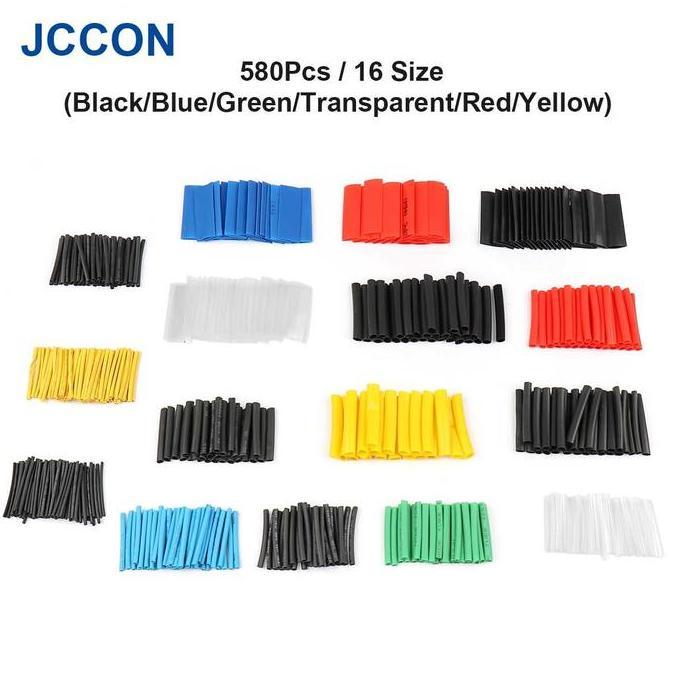 KANJALO Selongsong Bakar? Isolasi Bakar Heat Shrink Kabel Bakar 580 Pcs Isolasi Sambungan Kabel Sela