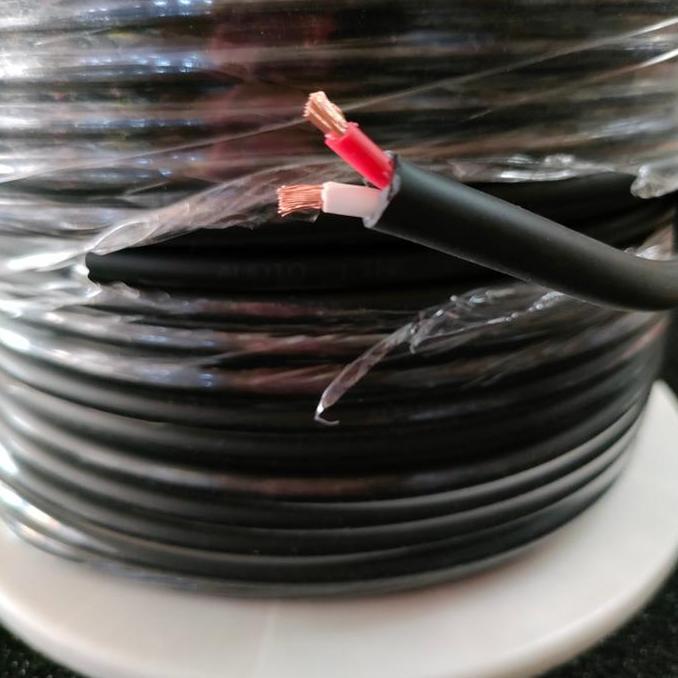 Kabel Speaker BMA 2 x 2,5 ORI Tembaga Kuningan 1 Rol Kabel Link Audio