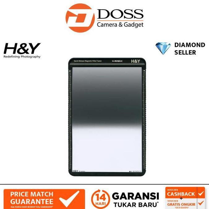 Ready H&Y K-Series H-Reverse GND 0.9 with Frame Filter Kamera Non Cod