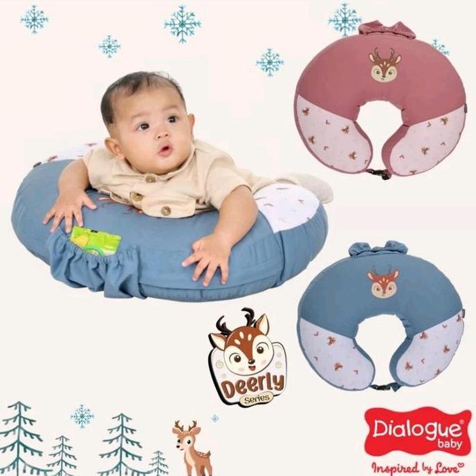 (Good) Dialogue Baby Bantal Menyusui 4in1 Deerly Series - Nursing Pillow