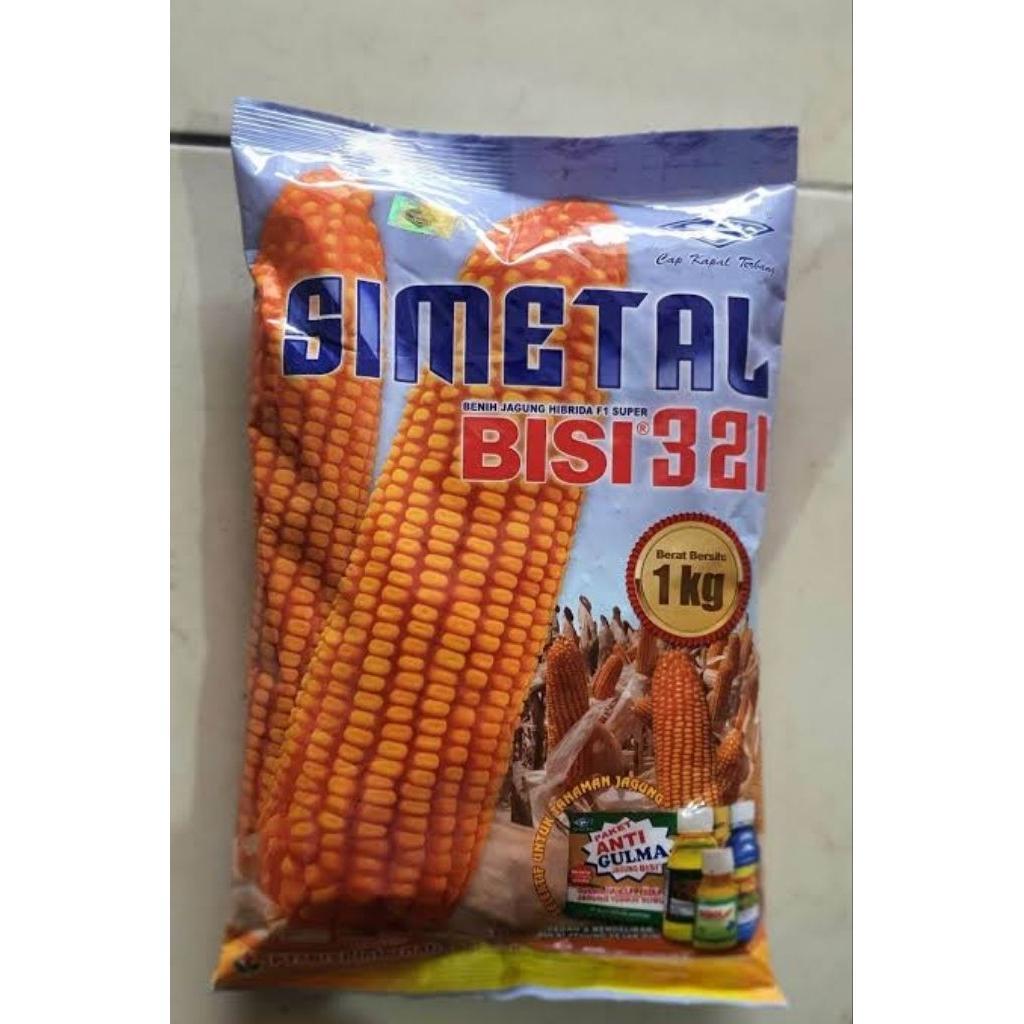Benih Jagung Bisi Simetal 1 Kg - Benih Bisi 321 Simetal 1Kg