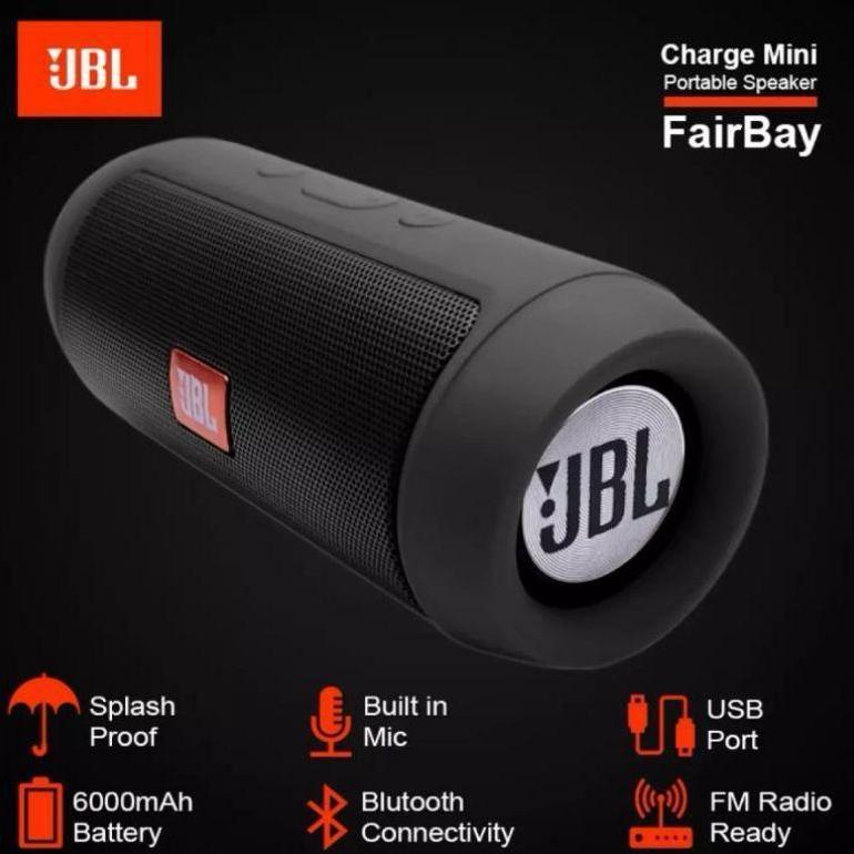 JBL Speaker Bluetooth Charge mini 2 J006 Wireless Portable Speaker Aktif JBL ChargeMini2 Super Bass