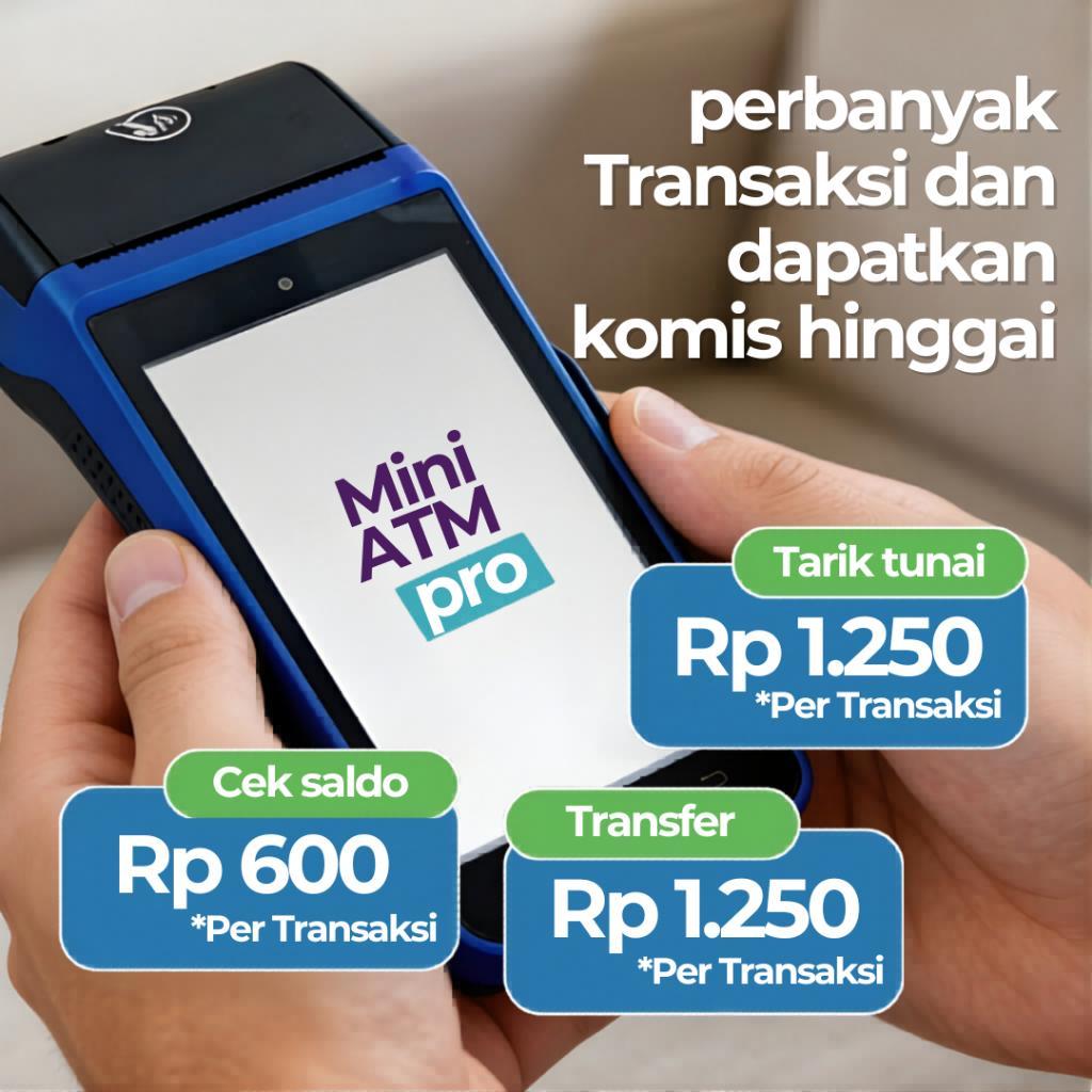 Mesin Gesek Edc Android Mini Atm Pro Gratis Banner