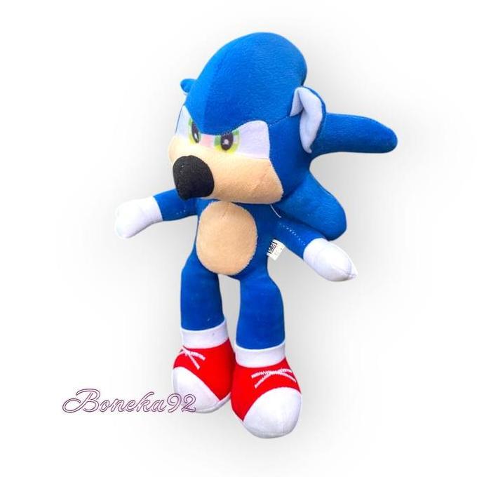 Bnc - Boneka Sonic The Hedgehog Uk.35Cm//Boneka Sonic Lucu Mainan Dan Koleksi