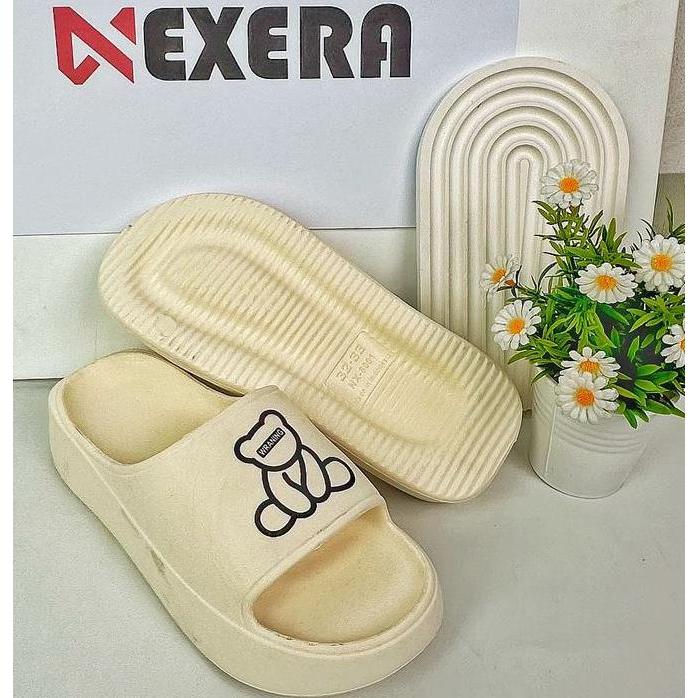Frenid- Nexera Sandal Desa Perempuan 8001-Tb-8001- 1B Sandal Karet Desa Cewek Cowok