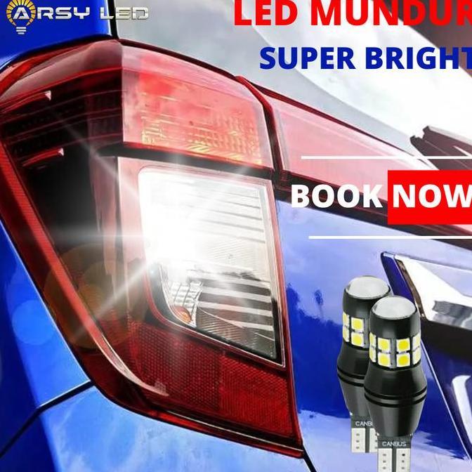 // Arsyled Paket Lampu Led Calya Sigra Senja Rem Mundur Kabin Lensa Mobil //