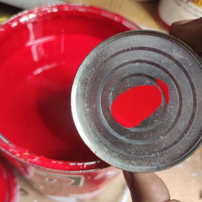 Jos- Cat Pu Red Super Brht Merah Ferrari Color Polyurethane Eceran