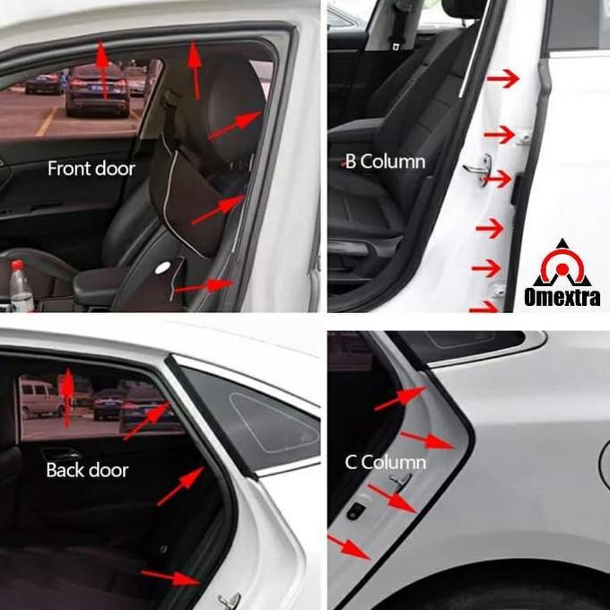 Promo Omextra Peredam Paket Super Kedap Karet Peredam Mobil Insulation Seal Diskon