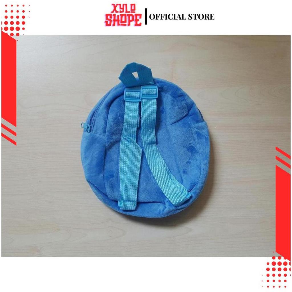 Tas Ransel Anak Bahan Bludru Premium Halus - Karakter Kartun 1 GD Teratas