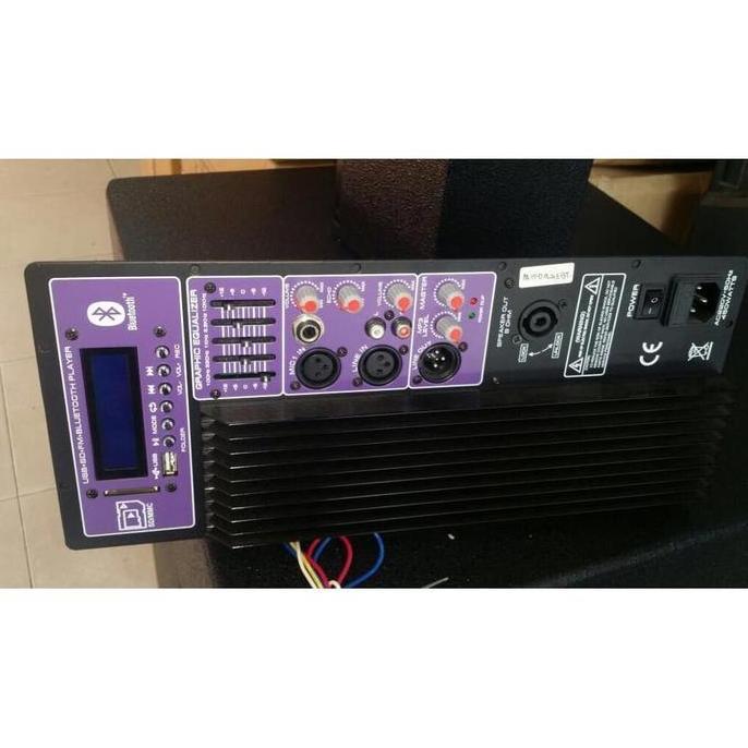 Mesin Kit Power Aktif Equalizer Usb Bluetooth 12Inc 15Inc
