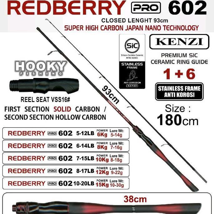 HARGA DISC - JORAN KENZI REDBERRY PRO 602 | 180 CM