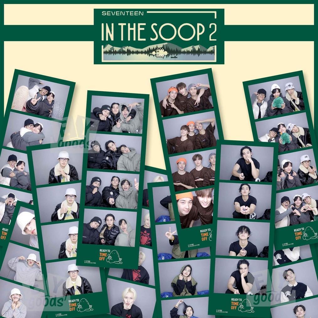 SEVENTEEN IN THE SOOP 2 PHOTOBOOTH Photomatic Photostrip Polaroid SVT Art Print Wall Decor Poster IT
