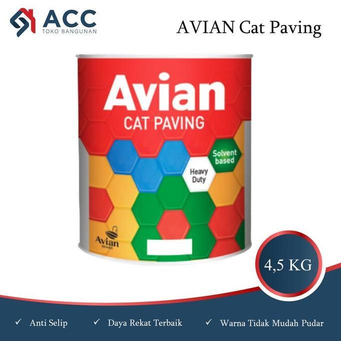 FATICATUL_STORE - AVIAN CAT PAVING - CAT AVIAN PAVING - AVIAN CAT LAPANGAN UKURAN 5KG