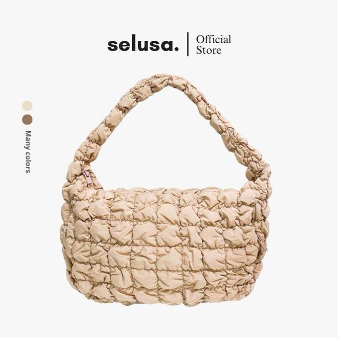 SELUSA OLIVIA PUFFER BAG | tas bahu wanita