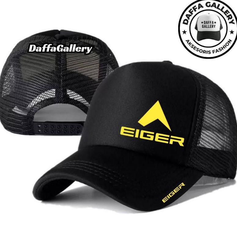 Diskon Daffaa Gallery Topi Trucker Outdoor Gunung - Topi Distro Outdoor Logo - Topi Gunung Premium -