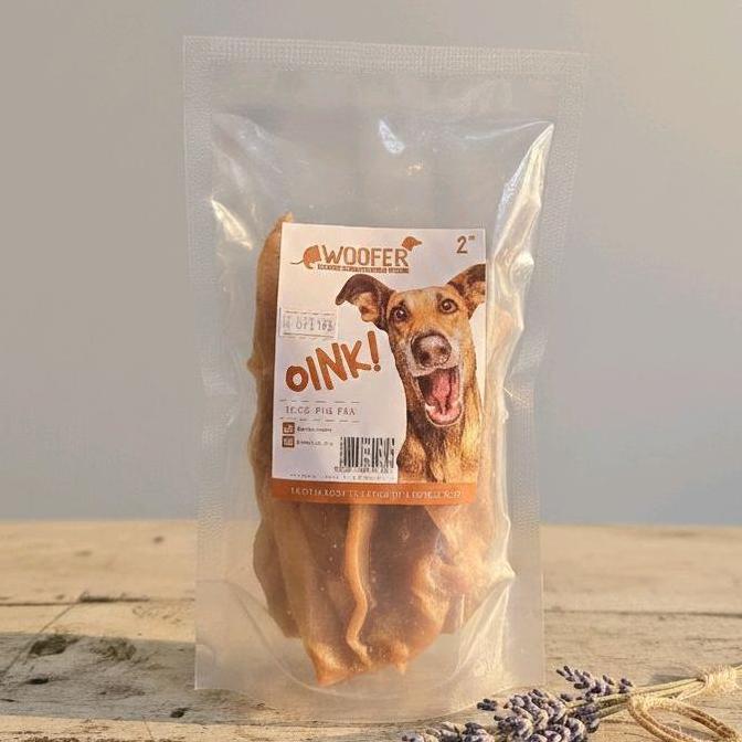 WOOFER/ OINK/ PIG EAR/ DOG TREATS