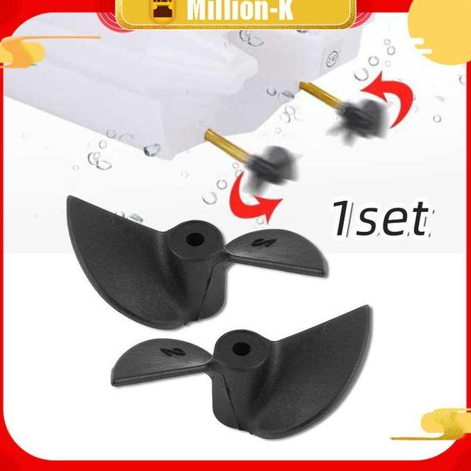 MEZIKUSA Rc Boat Propeller Baling / RC Boat Propeller Paddle / Boat Shaft Propeller