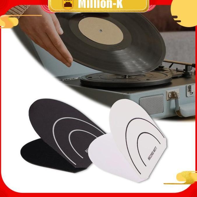 MEZIKUSA Record Handler / Record Mitt / Record Protection Clamp / Record Protector Handler