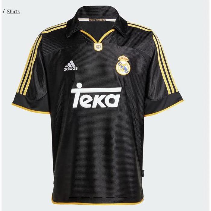 ALNEUM JERSEY BOLA RETRO REAL MADRID AWAY REISSUE ORIGINAL