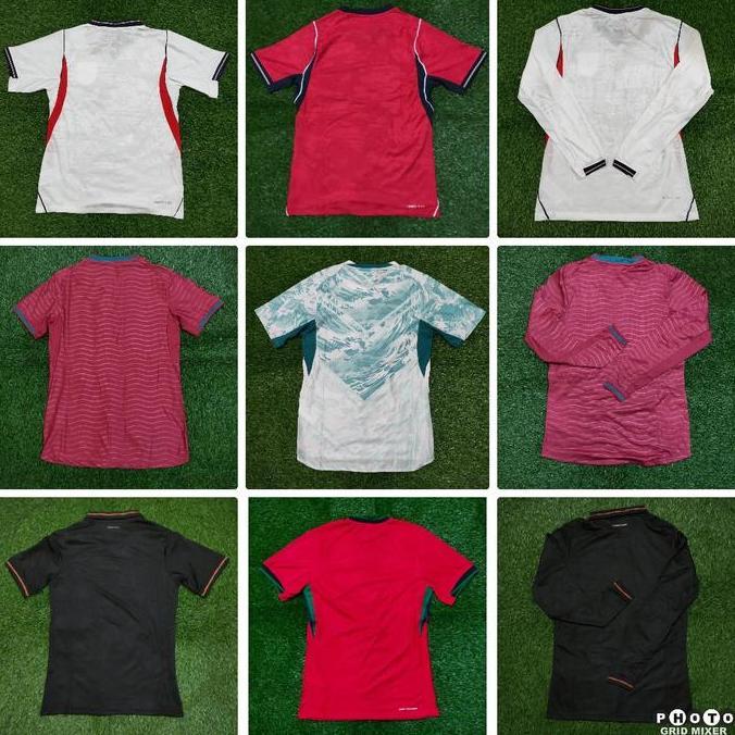 DOKUGAMIN PLAYER ISSUE INGGRIS PORTUGAL HOME AWAY JERSEY BAJU BOLA PIALA DUNIA EROPA 2022 2024 2026 