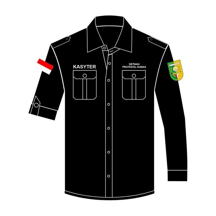 Kemeja PDL Lapangan Tactical Outdoor Indoor Drill/Ripstop + Bordir