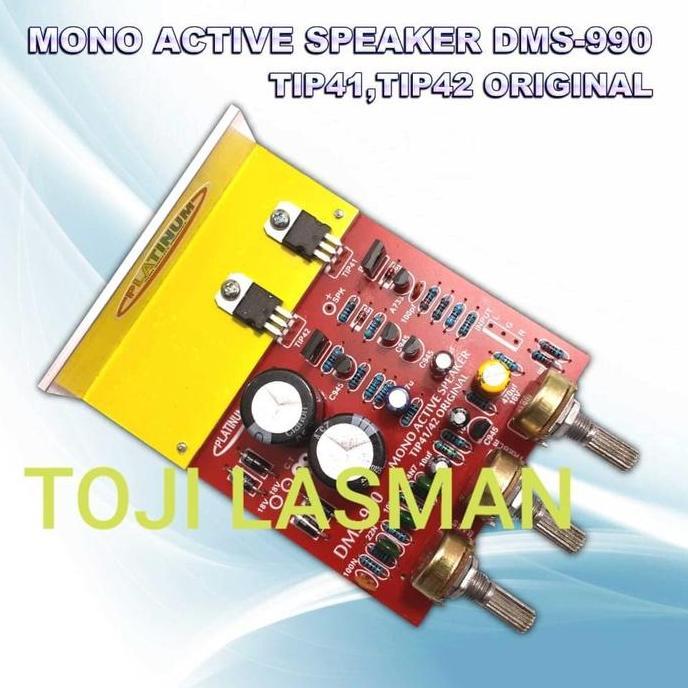 DMS 990 KIT PCB SPEAKER AKTIF MONO TIP 41 42 PLATINUM DMS 990 DMS990 KIT PCB MODUL AMPLIFIER AMPLI A