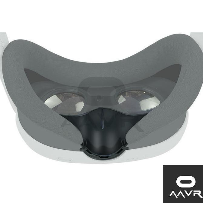AAVR Upgraded Anti-Leakage Nose Pad/Cover untuk Oculus Quest 3