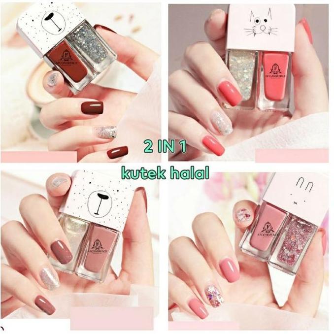 Pilihan - Kutek 2In1 Kuteks 2  Kutek Muslimah