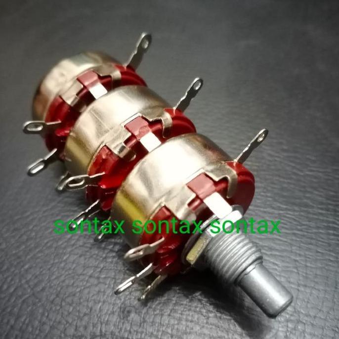 POTENSIO POT 470R 470 R OHM 470OHM 2WATT 2W 2 W WATT 3 GANG STX27