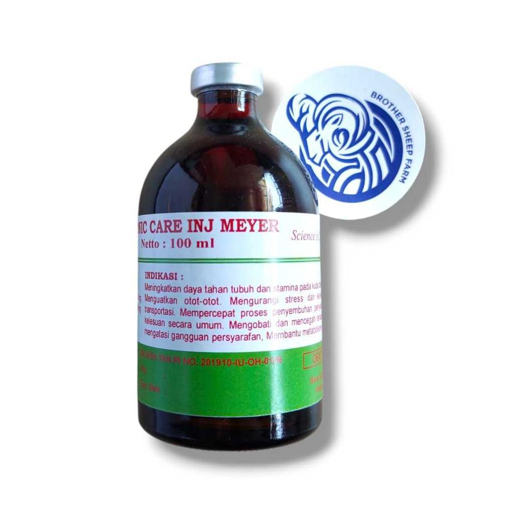 Stok Ready Biotonic Care Inj 50Ml & 100Ml Obat Penguat Otot Dan Syaraf Hewan Domba Aduan Kuda Sapi K