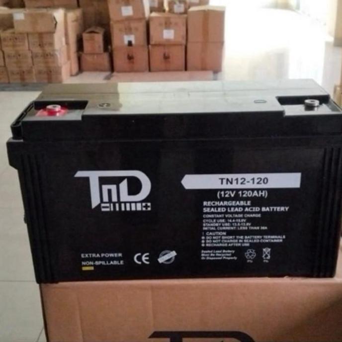 Baterai UPS TND 12V 120Ah Battery TN12-120 TN 12-120 12V 120Ah TND 12-120