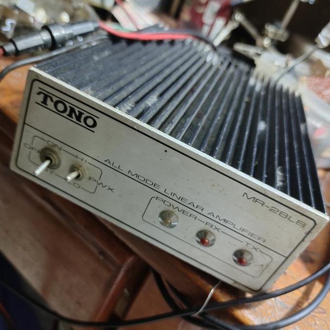 BEKAS LINEAR RF AMPLIFIER TONO MR-28LB BOSTER BOOSTER BOSSTER HF RADIO CB MGB88
