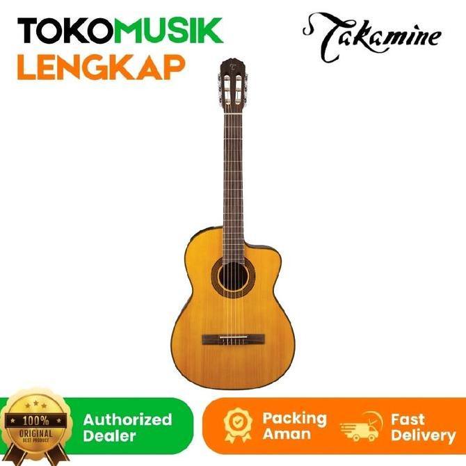 Ready Gitar Nylon Klasik Elektrik TAKAMINE GC3CE GC 3 CE Natural Non Cod