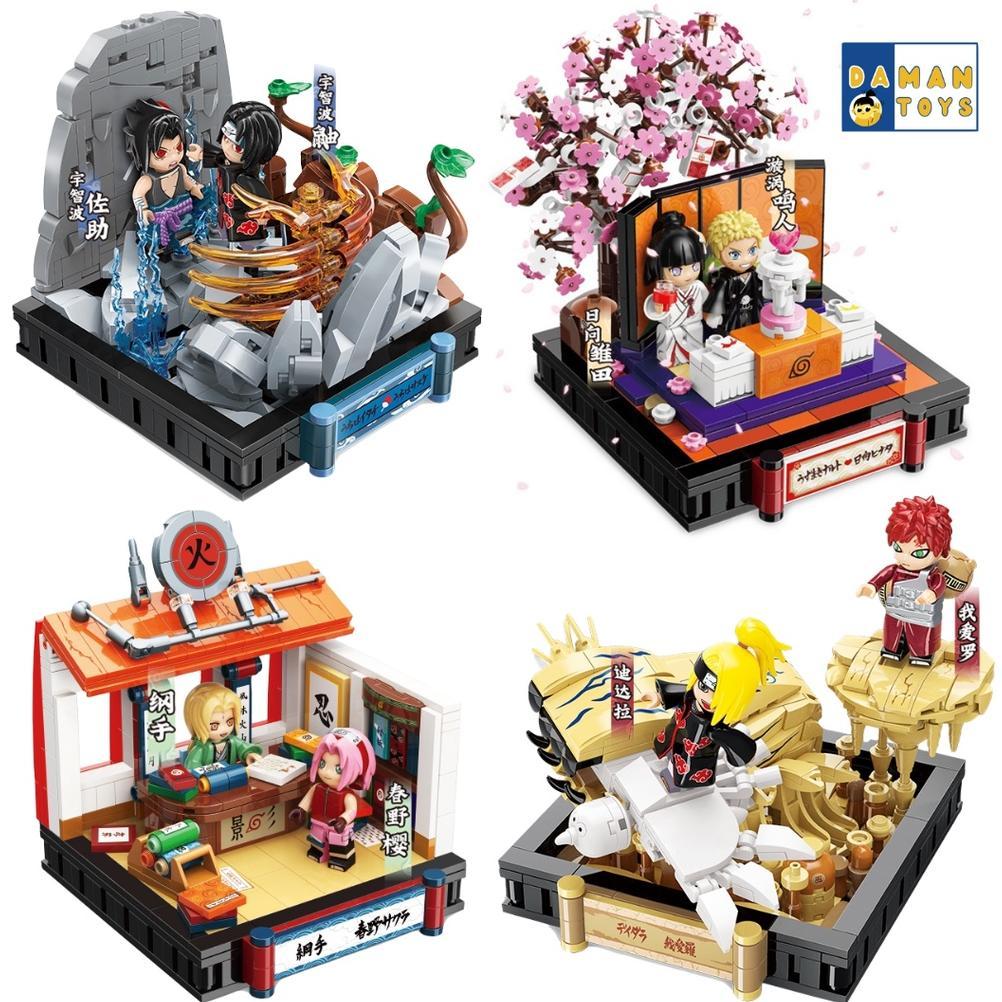 Keeppley Naruto Shippuden Habitat Brick Set Ichiraku Ramen Series - Wedding Naruto Hinata