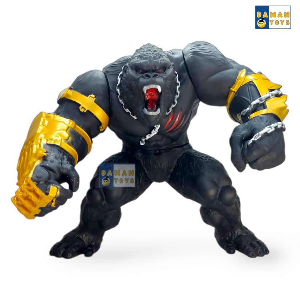 Godzilla vs Kong 2024 Action Figure Jumbo King Kong Tangan Robot