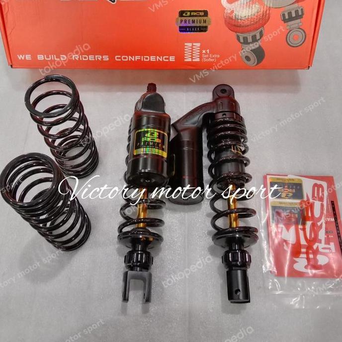 shock rcb aerox nmax new v series hitam shock rcb vs series premium