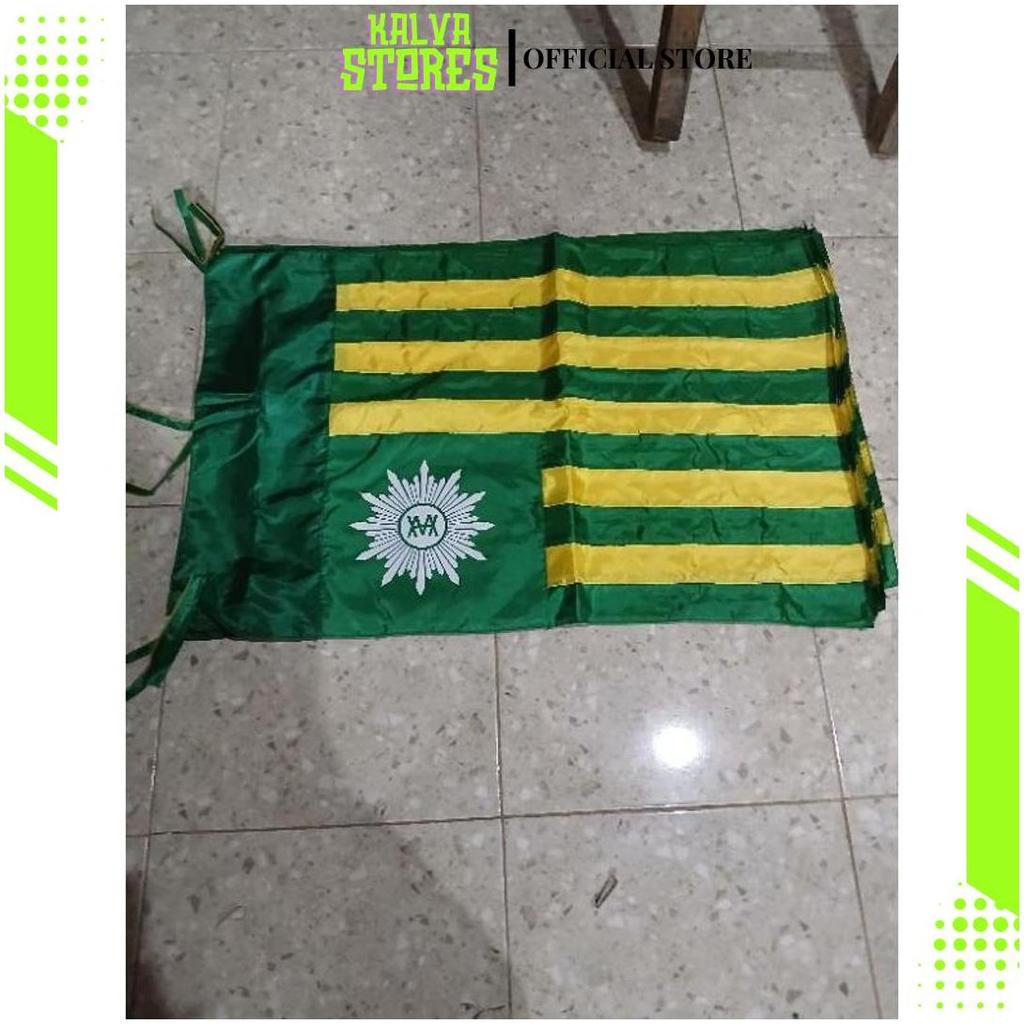 Bendera HW HW HW Muhammadiyah Jahit Ukuran 60x90 Dan 80x120 AF Best Seller