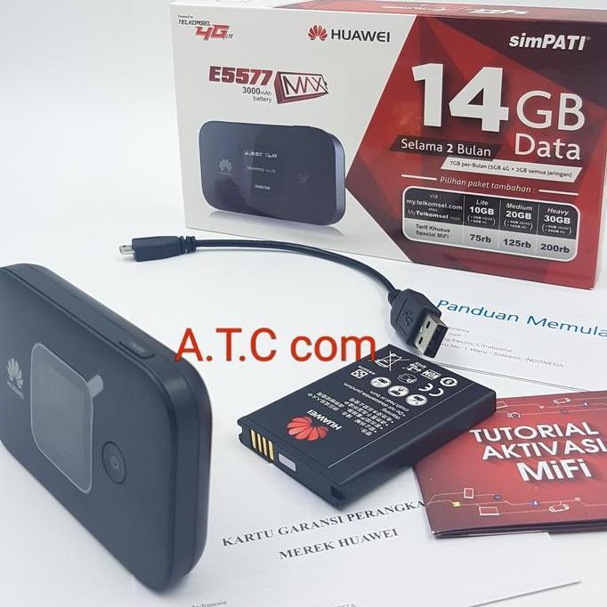 Baterai Bolt Max 2 E5577 E5573 Xlgo Max2 Hb824666Rbc 100% Original