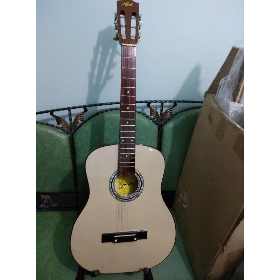 GITAR AKUSTIK KAPOK WARNA NATURAL
